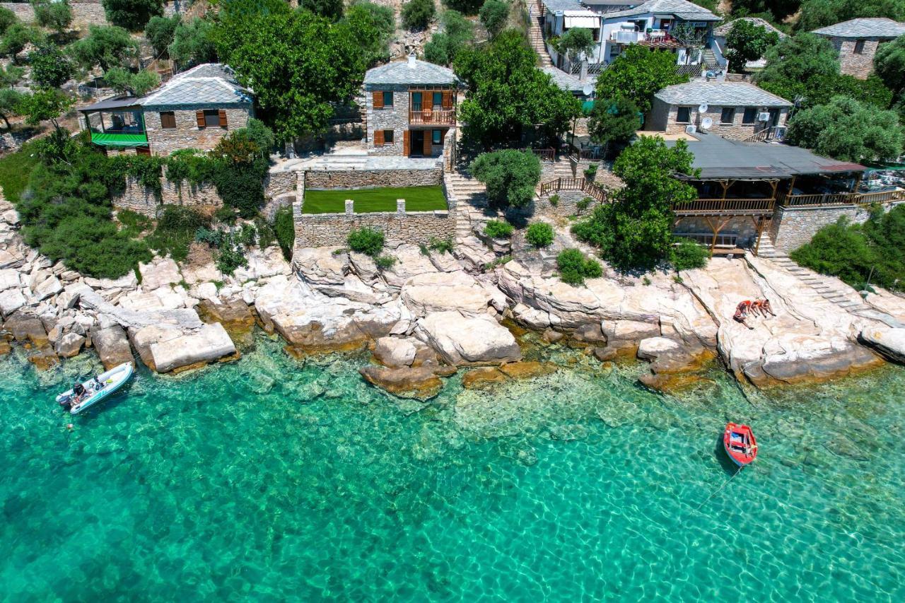 Villa Evilion Alikí Exteriör bild