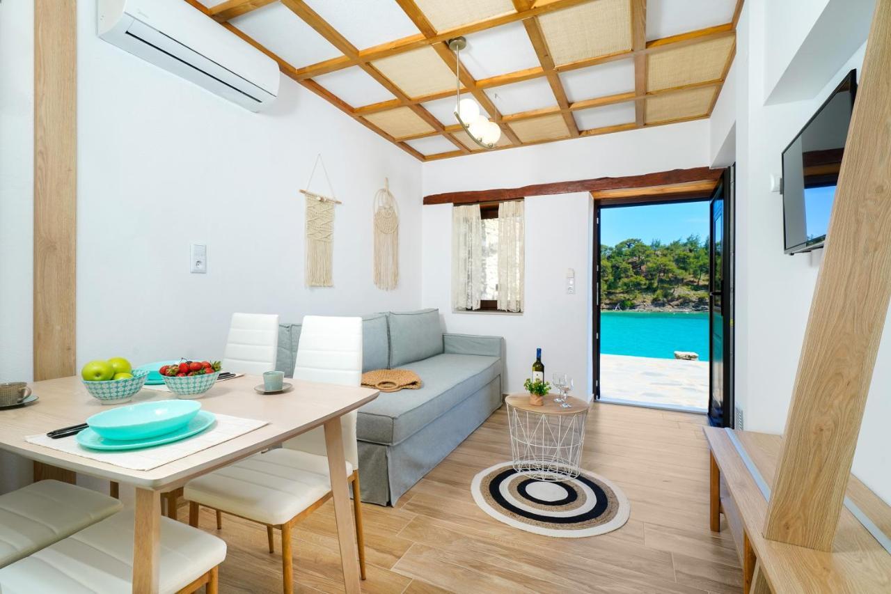 Villa Evilion Alikí Exteriör bild