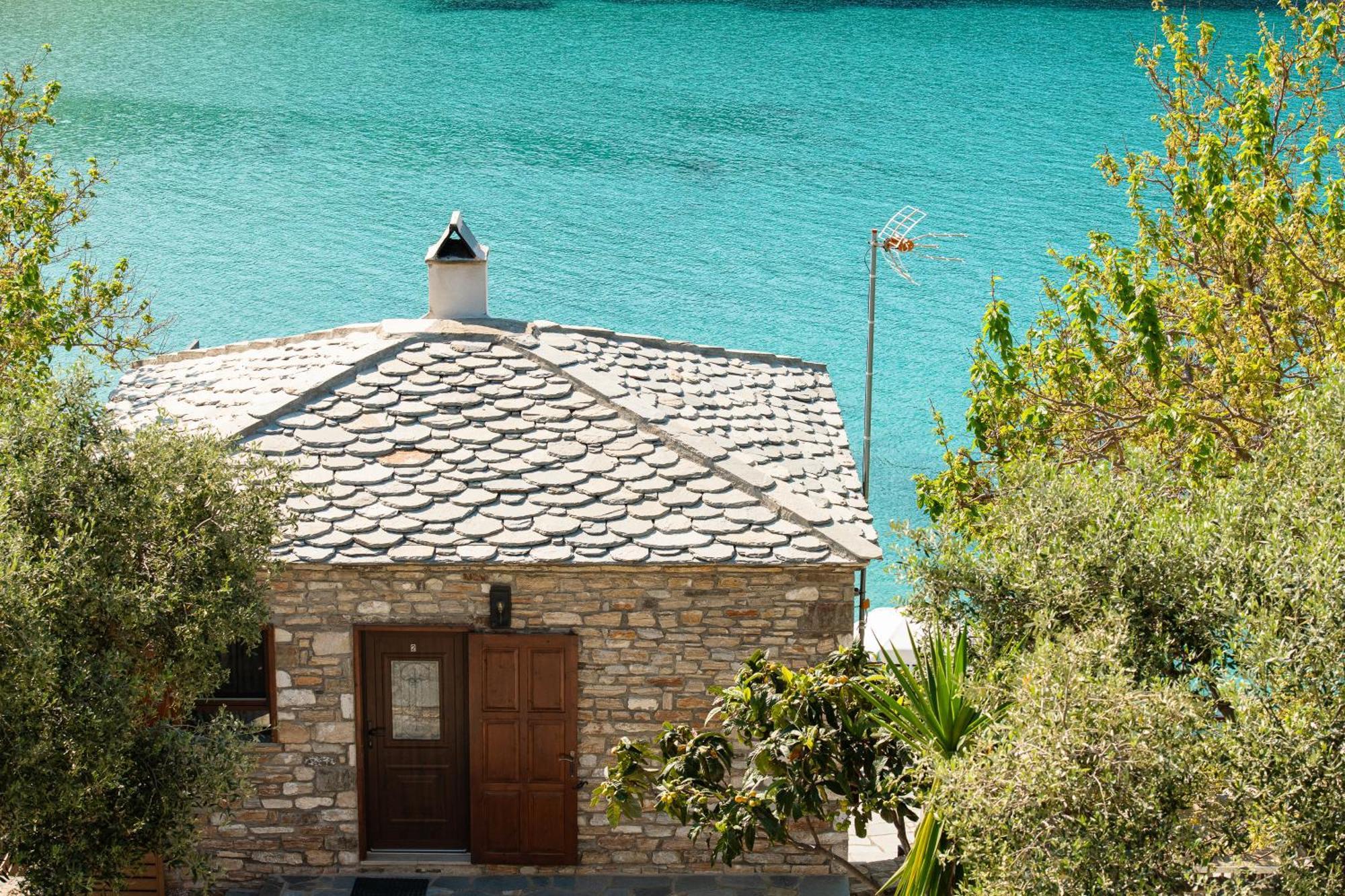 Villa Evilion Alikí Exteriör bild