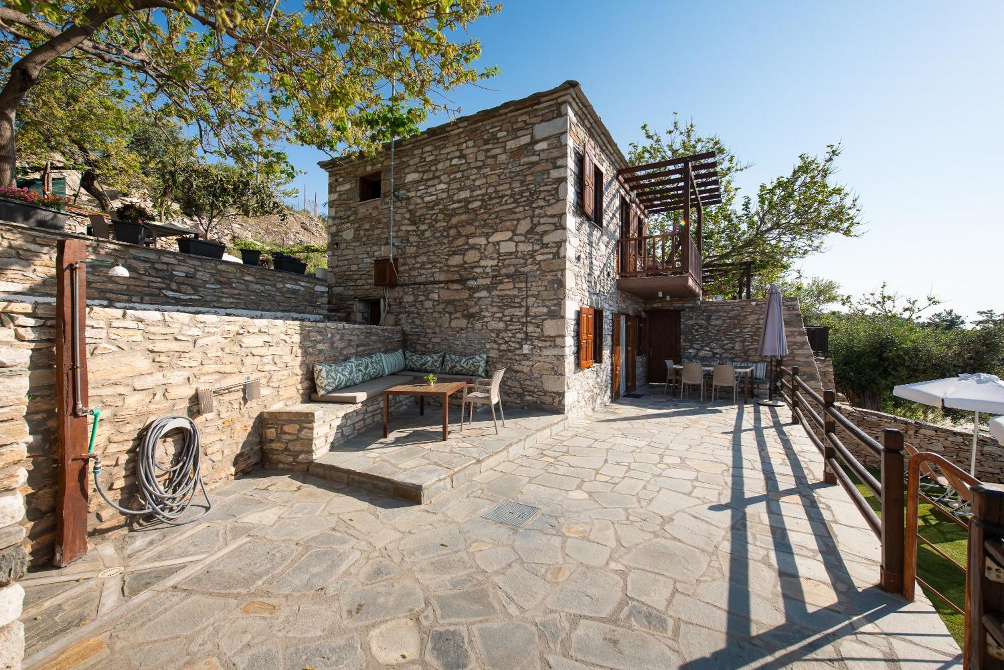 Villa Evilion Alikí Exteriör bild