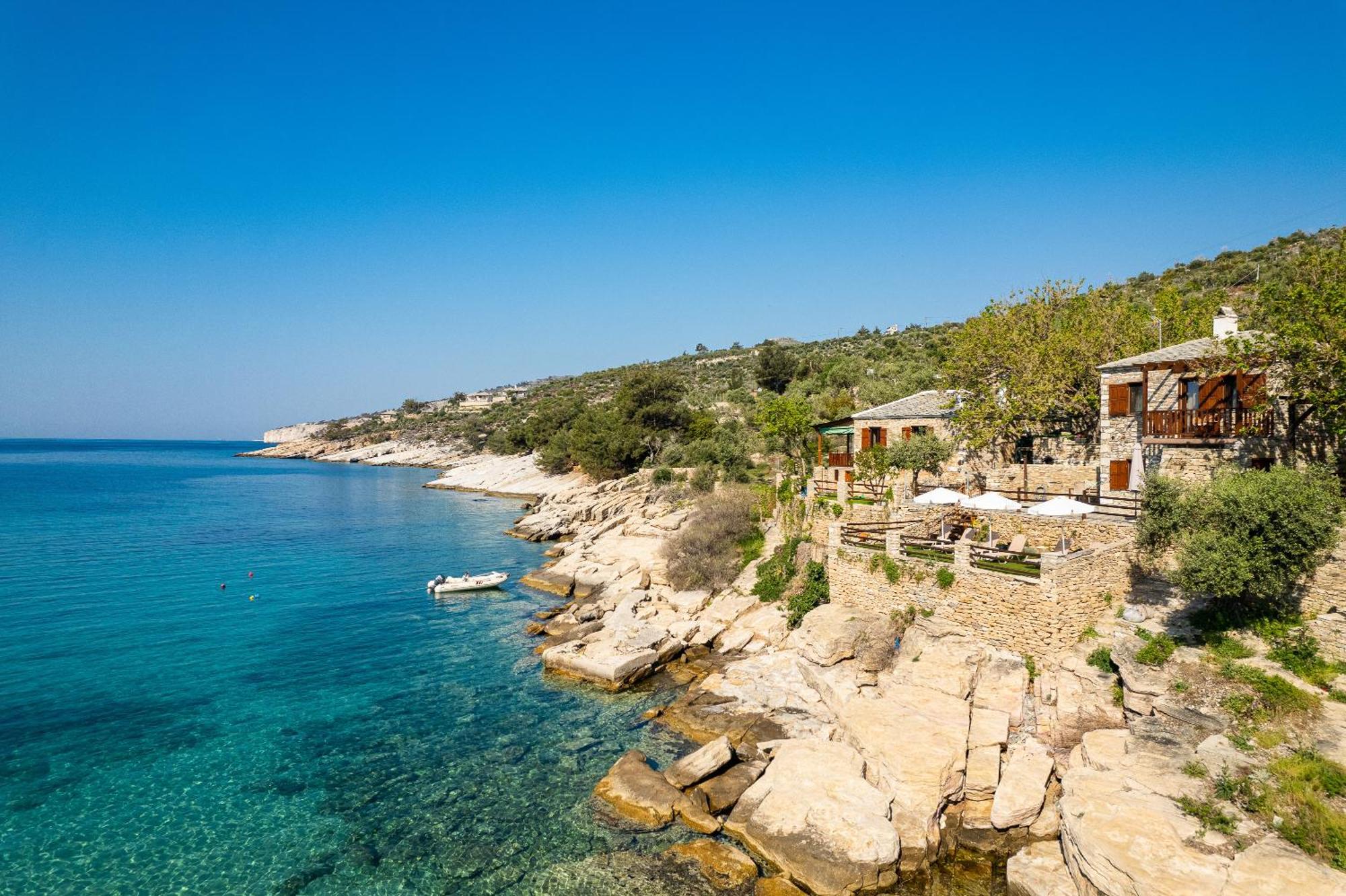 Villa Evilion Alikí Exteriör bild