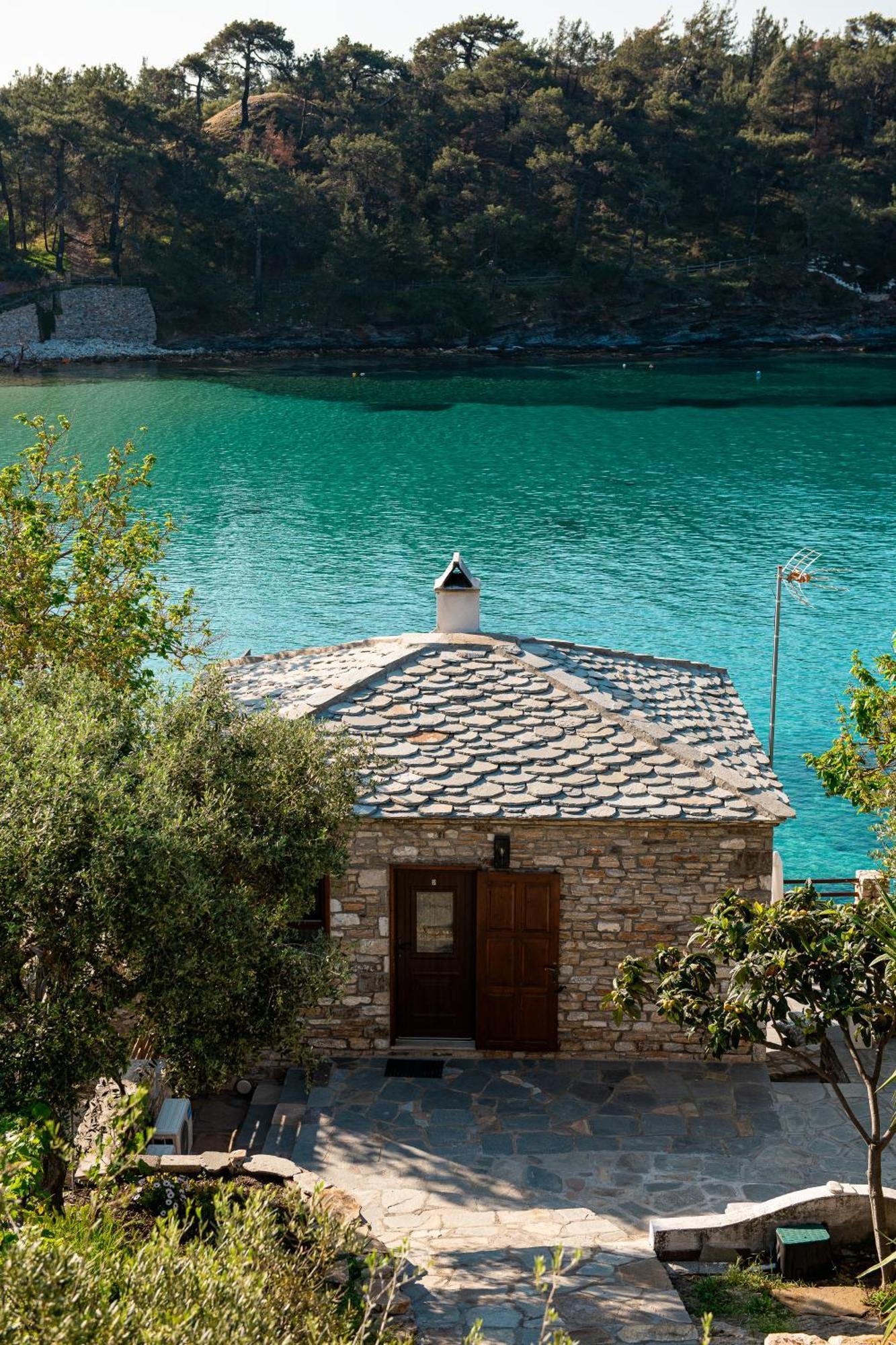 Villa Evilion Alikí Exteriör bild