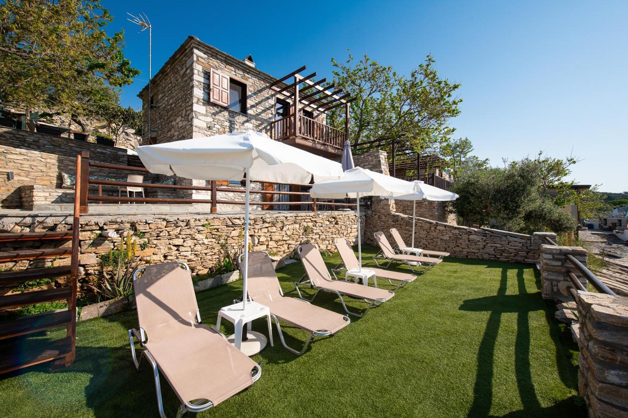 Villa Evilion Alikí Exteriör bild